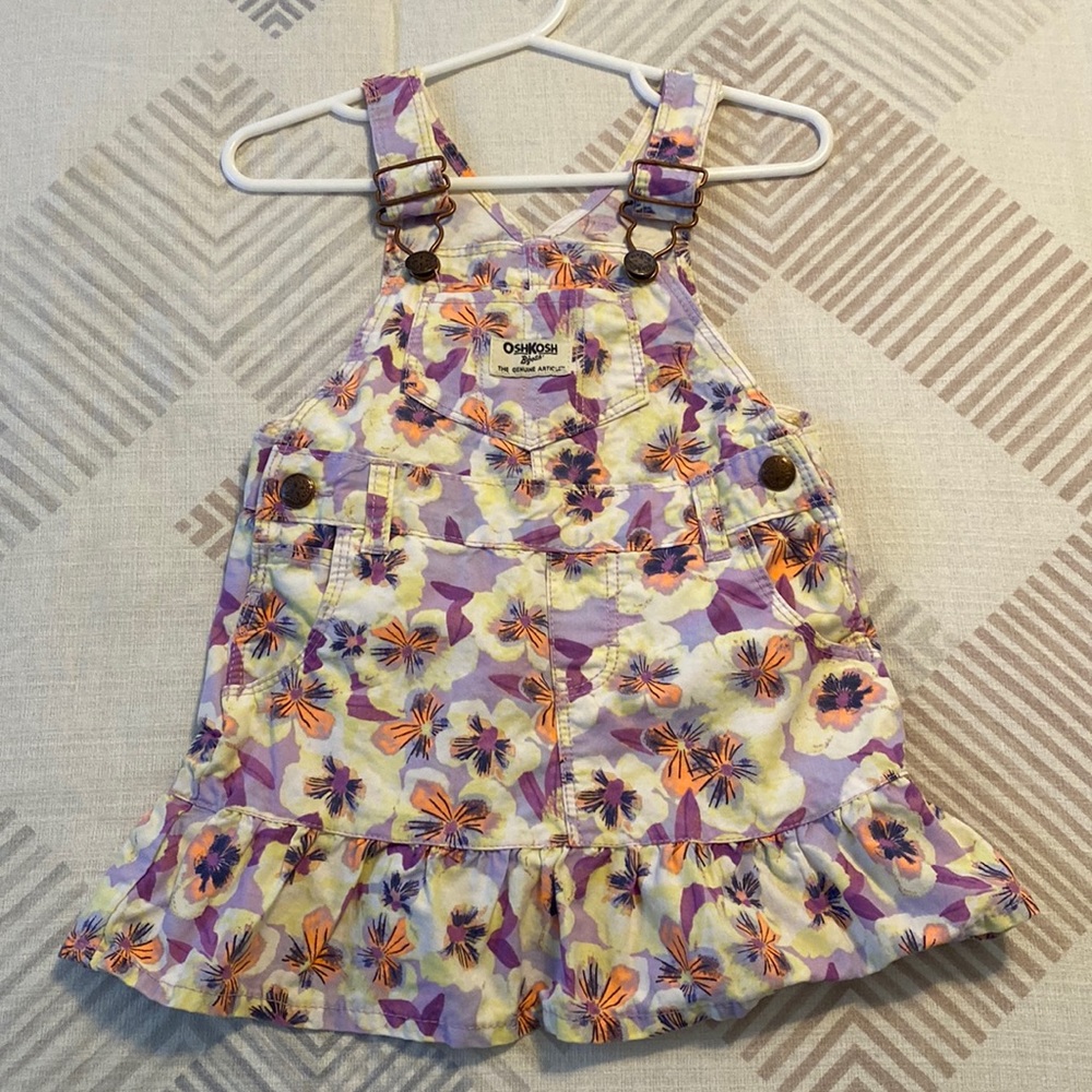 Oshkosh B’Gosh Girls Toddler Overalls